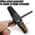 Faucet Broken Head Screw Wire Taker Water Pipe Triangular Valve Sliding Wire Broken Wire Double-head Extractor Home Tool. 