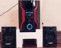 Astro AS 250BT 2.1 Channel Subwoofer Speaker with Radio, Card Reader, USB, Bluetooth. 