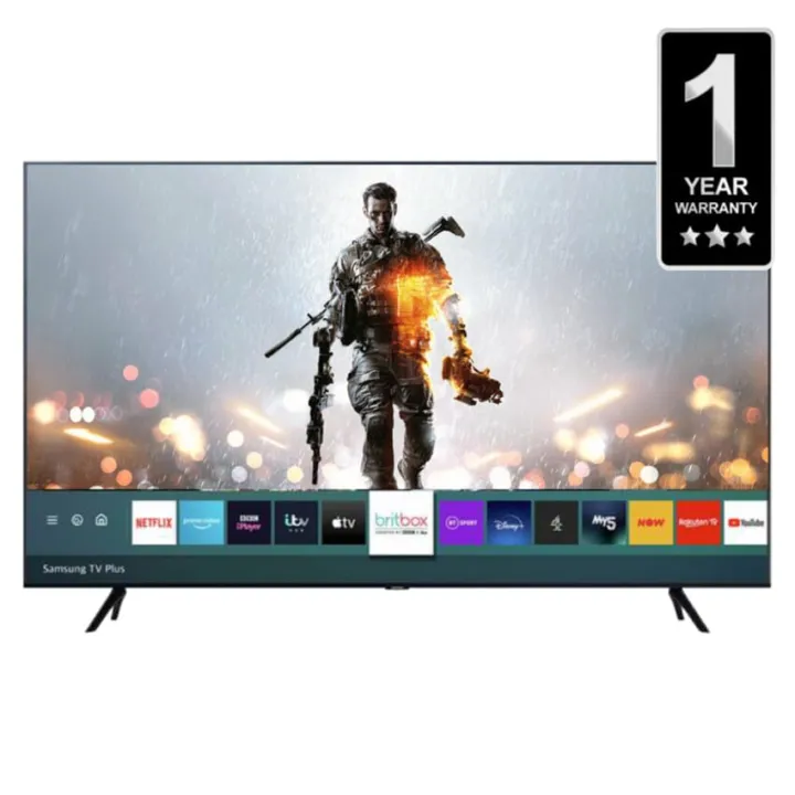 Samsung%2043%20Au7000%204K%20Uhd%20Crystal%20Display%20Flat%20Tv%20(2021)%20With%201%20Year%20Warranty%20-%20Image%202