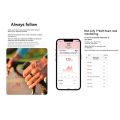R02 Smart Ring for Men & Women with Charging Case, Health Monitor,H. 