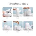 200ML Ultrasonic Aroma Diffuser Cute Whale Humidifier Tap Light Essential Oil Diffuser Humidifier Air Purifier Tapping Light Desk Light Bedside Lamp. 