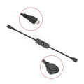【VogueVenture】For Raspberry Pi Power USB Cable with ON/OFF Switch Power Control Toggle for Pi 3 Model B+/ B/2/Zero/w. 