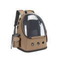 JIPLING Clear Breathable Space Pet Backpack Fashion and convenient cat bag for going out Foldable pet bag. 