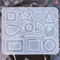 Silicon Earring Necklace Pendant Resin Mold DIY Making Jewelry Epoxy Mould Craft. 