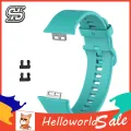 Silicone Watch Strap Band Replacement Bracelet Wristband for HUAWEI Watch FIT. 
