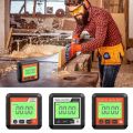 Levelling Instrument Protractor Angle Gauge Digital Inclinometer Goniometer Level Gauge. 