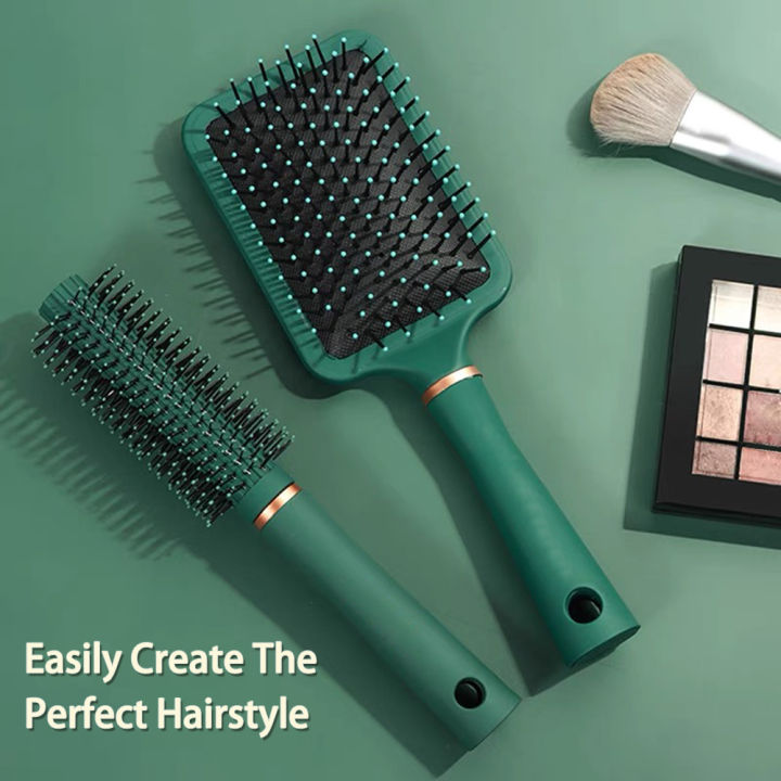 3%20PCS%20Hair%20Brush%20and%20Comb%20Set%20Round%20Brush%20Massage%20Paddle%20Brush%20Detangle%20Hair%20Brush%20Cushion%20Hair%20Combs%20Wet%20Dry%20Brush%20for%20Women%20Men%20Hair%20Styling%20-%20Image%207