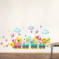 Animal Train DIY Removable Wall Sticker Children Kids Bedroom Decal Home Decor. 