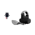 WuXing 108-2 Thumb Throttle 3Pin SM Plug Left Quick Finger Throttle Accessories for Electric Bicycle Kit. 