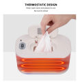 USB Wipe Heater Baby Wipe Warmer Rapid Heating Constant Temperature Heating Wet Wipe Dispenser Portable USB Wipe Heater for. 