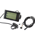 24-72V SW900 LCD Display Control Electric Bicycle Speed Meter Speedometer Wired Speed Counter Code Table E-Bike. 