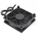 1 PCS for MINI Cooling Fan Top Box Router TV Box Cooler USB Power Radiator for Android TV Box Computer Cooler Set. 