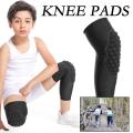 1pcs Thickened Kneepads For Children Honeycomb Design Knee Support Cycling Running Basketball Sports Knee Protector Brace Y5B7. 
