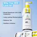 Sun Scoop 5% Niacinamide Sunscreen Body Lotion SPF 50+ PA ++++ (200ml). 