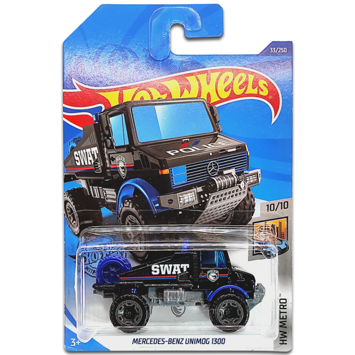 Hot Wheels Mercedes-Benz Unimog 1300 Treasure Hunt