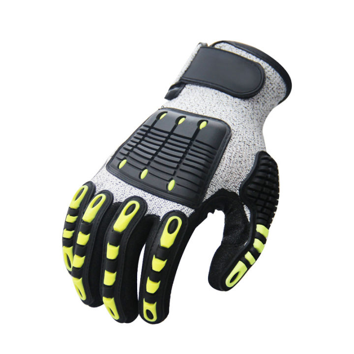 Mechanical TPR Anti Cutting Gloves Anti- Anti-smashing Anti- Gloves Outdoor Cycling Rescue Safety Gloves