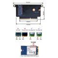 SSD Hard Disk Adapter Card M.2 NVME to for Apple MACBOOK PRO A1708 SSD Hard Disk Adapter Card. 