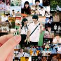 【The Quiet Page】90pc/set Zhou Yiran Zhang Miaoyi Poster Stickers Tv When I Fly Towards You Zhang Lurang Hand Account Material Phone Diy Sticker. 