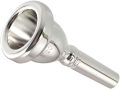 Trombone Euphonium Silver Plated Mouthpiece - 6 1/2AL 12C Baritone Euphonium Mouth Piece Replacement Musical Instruments Accessories (Silver 6 1/2AL) trombone mouth piece euphonium mouth piece. 
