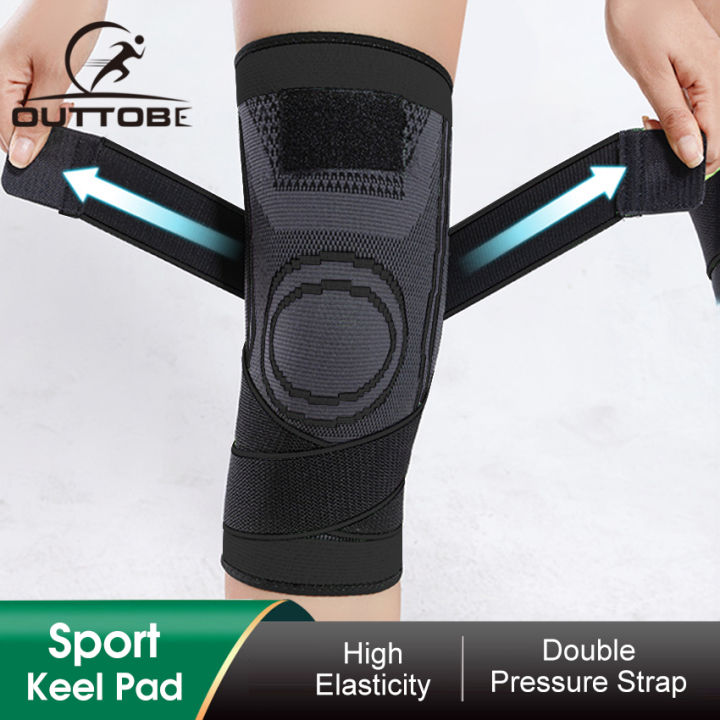 Outtobe 1PC Knee Braces Compression Knee Pads Basketball Running