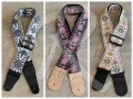RM Acoustic Electric Bass RETRO Design BRAIDED Cotton Guitar Strap Guitar Belt Akustik Elektrik Bass Gitar Kapok. 