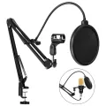 Firewings Microphone Scissor Arm Stand Bm800 Holder Tripod A Spider Cantilever Bracket Universal Shock Mount Mic. 