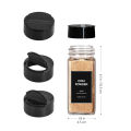6Pcs Spice Bottle Set 120ml Label Kitchen Seasoning Storage Jars. 