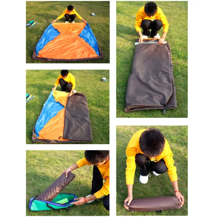 6%20Man%20Manual%20Camping%20Tent%20Hiking%20Traveling%20Hunting%20Fishing%20Sleeping%206P%20tent%20Adult%20Kids%20outdoor%20water%20Resistant%20Sun%20Shelter%20Dome%20%20with%20Carrying%20Bag%206%20Person%20Manual%20-%20Image%204