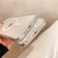 Original Clear For Magsafe Magnetic Charging Animation Case For iPhone 16 15 14 13 12 11 Plus Mini Pro Max XS XR Cover. 