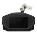 Motorcycle LED Speedometer LED Speedometer LCD Digital Odometer Fuel Gauge for 1/2/4 Cylinder. 