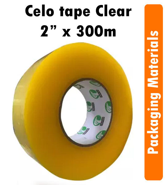 Cello%20Tape%20(Brown/Clear)%20Packaging%20Tape%202%20x%20300m%20Roll%20Selo%20Tape%20celo%20tape%20-%20Image%202