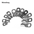 Wenefang 100Pcs Copper Lugs Ring Wire Connector Bare Cable Electric Crimp Cold Pressing Terminal GB SC6-5 SC6-6 SC6-8 SC10-6 SC10-8. 