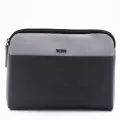 TUMI Delta Airlines Travel Pouch Organizer Cosmetics Make Up Wash Bag TOILETRY Hadiah Beg. 