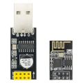 1PCS USB to ESP8266 module ESP-01 ESP-01S USB adapter board wireless communication microcontroller development. 