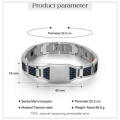 Strap Titanium Bangle Father For Personalized Name Men. 