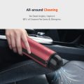 Porodo Handheld Vacuums Cleaner,Wet and Dry Portable Cordless Vacuum Cleaner 80W 5200Pa Suction,Washable HEPA Filter 6000mAh Up to 20 mins Car Vacuum Cleaner Rechargeable for Car,Home & Office (Red) 01 Year Warrenty. 
