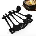 Kitchen Tools - 6 Pcs Kitchen Spoon Set 6 PCS Kitchen Utensils Set Non-Stick Dishwasher Safe Cooking Tools Spoon, Slotted Spoon, Spatula, Skimmer, Ladle, Pasta Server. 