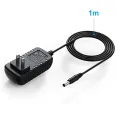 12 Volt 2A Power Adapter Supply AC to DC 2.1mm X 5.5mm Plug for LED Strip Lights CCTV Security Camera Router EU/US/UK/AU Plug. 