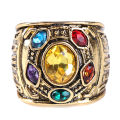 THANOS Infinity Gauntlet POWER RING Avengers The Infinity War Stones Men Ring. 