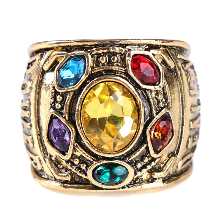 THANOS%20Infinity%20Gauntlet%20POWER%20RING%20Avengers%20The%20Infinity%20War%20Stones%20Men%20Ring%20-%20Image%202