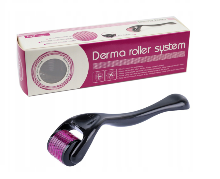 Derma%20Roller%200.5%20mm%20540%20Titanium%20Micro%20Needle%20-%20Home%20Face%20Roller%20Remove%20Acne%20Marks%20Repair%20Face%20for%20Beard%20Growth%20and%20Hair%20Loss%20Treatment%20-%20Image%203