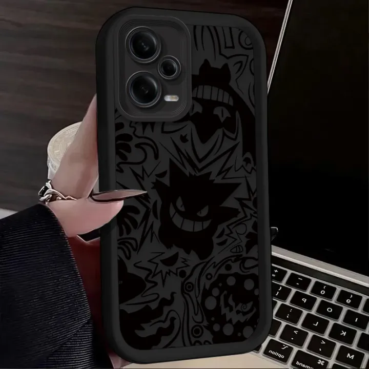 Luxury%20Pokemon%20Gengar%20Phone%20Case%20For%20Xiaomi%20Redmi%20Note%2013%2012%2011%20Pro%20Plus%2012S%2011S%2010S%2010%209%209S%208%2012C%2013C%20Soft%20Silicone%20Cases%20Funda%20-%20Image%205