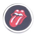 【Hottest Trends】Car Room Funny Round Mini 3D Car Auto Motorcycle Badge Logo Emblem Sticker SUV Truck Car-Styling 35mm Big Red Tongue Style. 