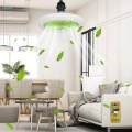 Ceiling Fans with Lights, Mute Fan Lamp, Modern Adjustable Wind Speeds LED Lights Ceiling Fan Light, Ceiling Fan with Lamp for Office Decor. 