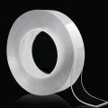 Nano 3 Meter & 1 Meter Tape Nano Transparent Magic Gel Tape Multi Function Multi Purpose Seamless Double Side Tapes Strong Stick Removable Washable and Reusable Tape. 