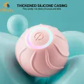 Opets Opets Automatic Cat Teaser Ball Jumping & Rolling Ball Smart Cat Toys Dog Interactive Toys Automatic Bouncing Ball with Light Rechargeable Teasing Kittens Jumping Ball. 