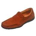 Casual Leather Shoes For Men-Brown. 