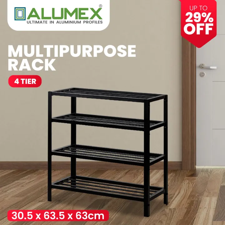 Alumex Multi Purpose Rack - 4 Tier