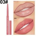 1Pc Waterproof Matte Lip Liner Pencil – Long-Lasting Velvet Texture, Smooth & Precise Application, Non-Fading, Defines & Enhances Lips. 