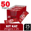 kit kat twin 25 x 2 fingers kitkat 20g chocolate. 